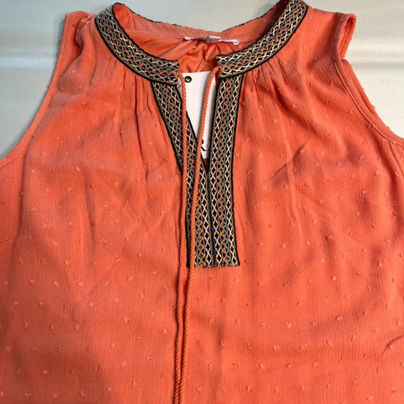 Dr2 by Daniel Rainn Shift Summer Dress - Size Small - Tawny Orange EUC - Picture 5 of 12